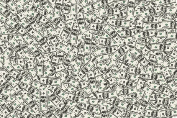 Backdrop Filled American Hundred Dollar Bills Symbol Prosperity Financial Success — Stock Photo, Image