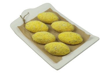 Ev yapımı et pirzolası. Yemek yapmaya hazırım. Donmuş pirzolalar. 