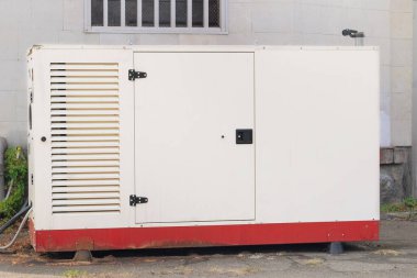 Acil durum güç kaynağı. Acil güç kaynağı için dizel jeneratör. Yedek güç kaynağı jeneratörü. Sanayi jeneratörü. 