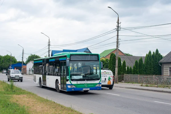 Chernivtsi Ucrania Junio 2023 Autobús Mercedes Benz O530 Caballo Con — Foto de Stock