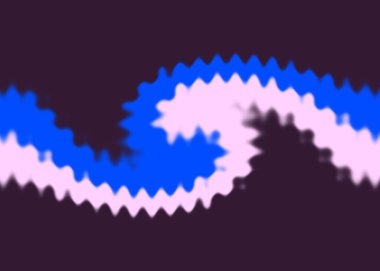 Soyut bir psikedelik dalgalı çizgi tasarımı arkaplan resmi.