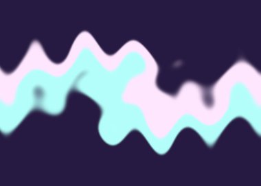 Soyut bir psikedelik dalgalı çizgi tasarımı arkaplan resmi.