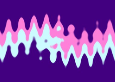 Soyut bir psikedelik dalgalı çizgi tasarımı arkaplan resmi.