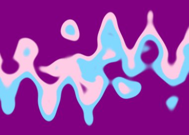 Soyut bir psikedelik dalgalı çizgi tasarımı arkaplan resmi.