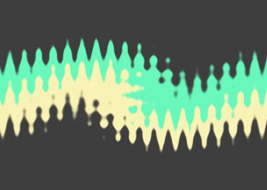 Soyut bir psikedelik dalgalı çizgi tasarımı arkaplan resmi.