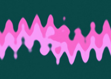 Soyut bir psikedelik dalgalı çizgi tasarımı arkaplan resmi.