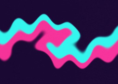 Soyut bir psikedelik dalgalı çizgi tasarımı arkaplan resmi.