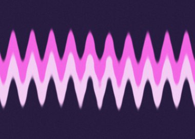 Soyut bir psikedelik dalgalı çizgi tasarımı arkaplan resmi.