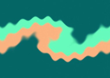 Soyut bir psikedelik dalgalı çizgi tasarımı arkaplan resmi.