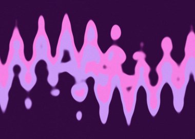 Soyut bir psikedelik dalgalı çizgi tasarımı arkaplan resmi.