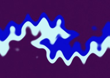 Soyut bir psikedelik dalgalı çizgi tasarımı arkaplan resmi.