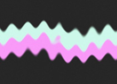 Soyut bir psikedelik dalgalı çizgi tasarımı arkaplan resmi.