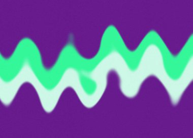 Soyut bir psikedelik dalgalı çizgi tasarımı arkaplan resmi.