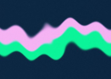 Soyut bir psikedelik dalgalı çizgi tasarımı arkaplan resmi.