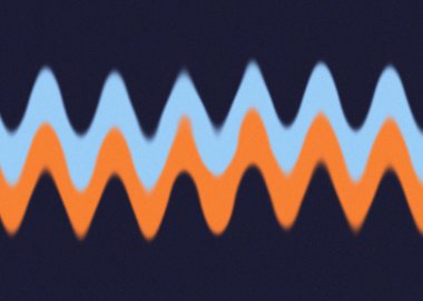 Soyut bir psikedelik dalgalı çizgi tasarımı arkaplan resmi.