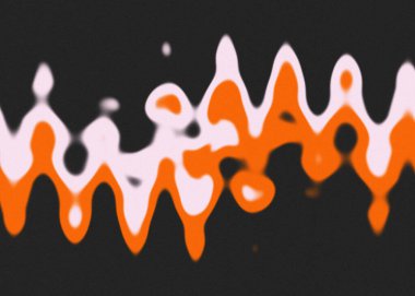 Soyut bir psikedelik dalgalı çizgi tasarımı arkaplan resmi.