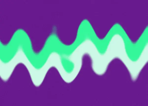 Soyut bir psikedelik dalgalı çizgi tasarımı arkaplan resmi.