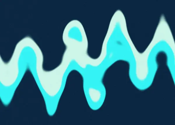 Soyut bir psikedelik dalgalı çizgi tasarımı arkaplan resmi.