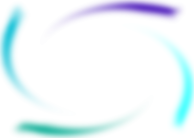 Soyut renkli şeffaf kıvrımlı spiral tasarım elementi..