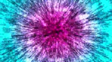 Hyperspace, for scientific films, screensaver universe background, 4k footage