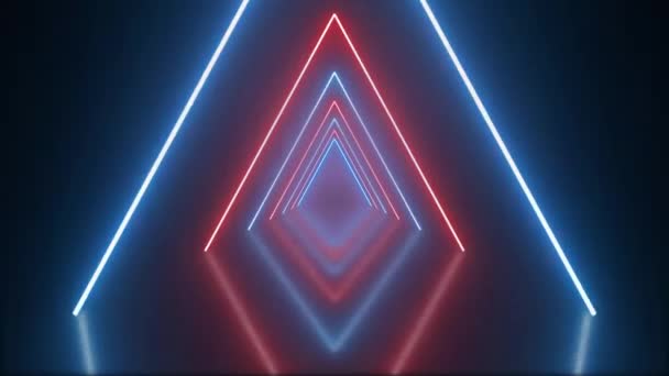 三角无缝循环动画 4K镜头 — 图库视频影像