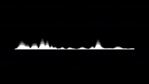 Ses Spektrumu Görüntü — Stok video