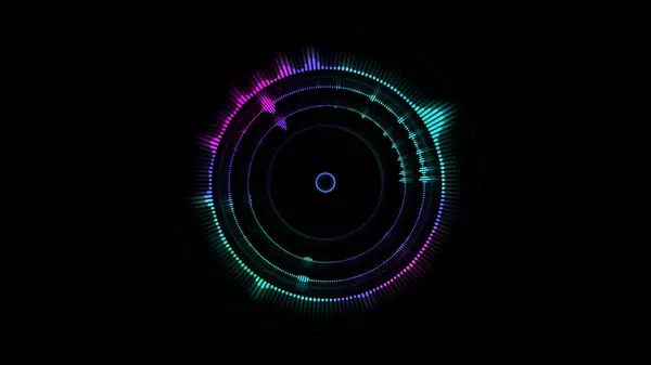 Music equalizer, for music party, 4k footage