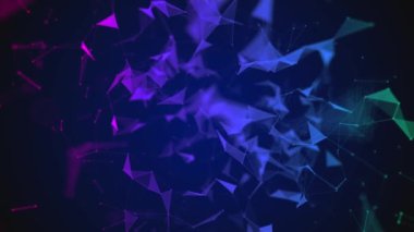 Pleksus yapısı organik hareketlerle gelişiyor.