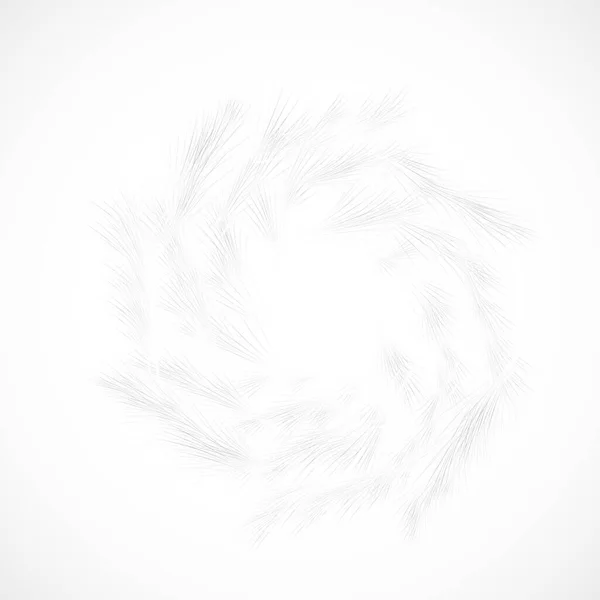 Figura Poliedrica Astratta Lineare Con Vortice Spirale Immagine Sfondo Vettoriale — Vettoriale Stock