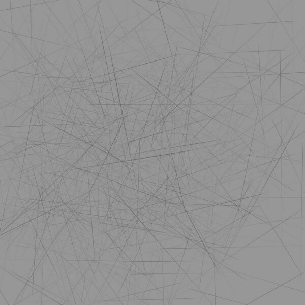 Lines with the illusion of depth of space. Vector drawing as a background/splash screen