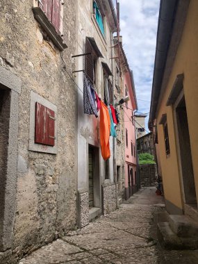 Yazın Hırvatistan 'da işgücü. Antik mimari