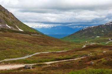 Hatcher Geçidi, Independence Madeni yakınında Talkeetna Dağları 'nın güneybatısında, Alaska