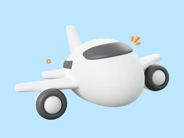 Ilustración Diseño Dibujos Animados Del Servicio Entrega Avión Entrega Camión —  Fotos de Stock