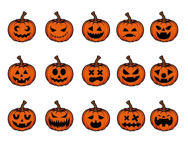 Vetor Halloween Logotipo Cartaz Arte Vetorial — Vetor de Stock
