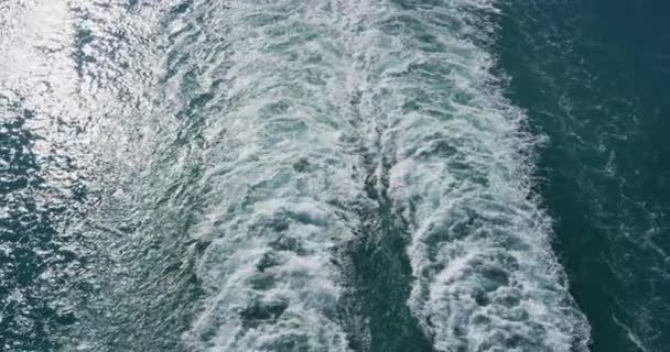 Алясці Круїзний Корабель Затоці Льошер Бей Прямував Від Льодовика Джонса — стокове відео