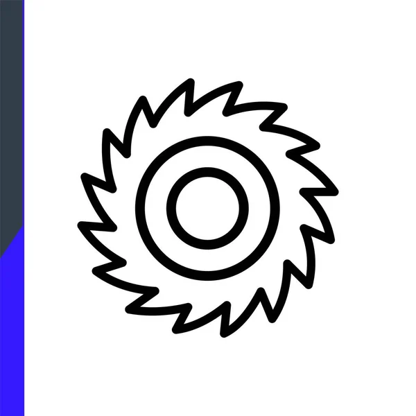 Metallbürste Web Symbol Isoliertes Symbol Auf Weißem Hintergrund Konstruktion Reparatur — Stockvektor