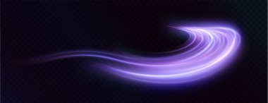 soyut parlak neon ışığı