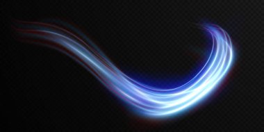 neon dalga vektör tasarımı