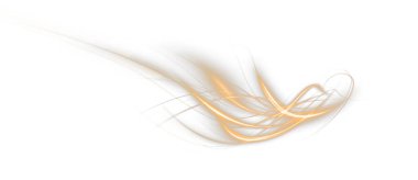 beyaz zemin üzerinde parlak altın şerit