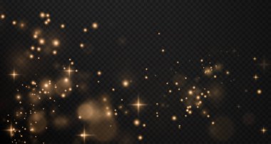 altın tozu ve bokeh arkaplan