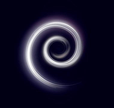 Sarmal, girdap ve spiral ile soyut arkaplan.