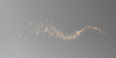 Parlayan altın parıltı ve kıvılcımlar, ışık saçan, lüks, ihtişam ve şenlik enerjisi, yeni yıl için mükemmel, soyut görseller, ya da kutlamalar için..