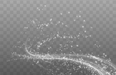 soyut ışık ve gümüş tozu.