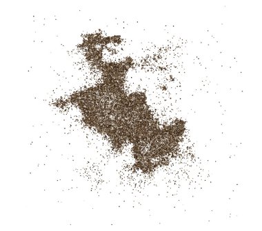 Yıldız şeklinde kahve çekirdekleri.