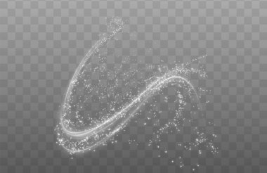 Parlayan beyaz ışıltılar ve ışıldayan yıldız şekilli neşeli parçacıklar, havai fişekler ve ışık efektleri lüks tatil temaları, kutlamalar ve zarif dekorlar için idealdir..