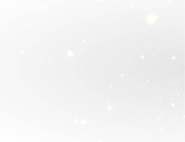 Buz gibi bir kış sahnesinde parlayan kar taneleri, Noel kartları ve şeffaf bir arkaplanı olan şenlikli tasarımlar için ideal..