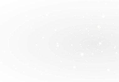 Buz gibi bir kış sahnesinde parlayan kar taneleri, Noel kartları ve şeffaf bir arkaplanı olan şenlikli tasarımlar için ideal..