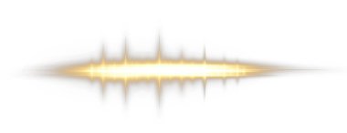 Beyaz arkaplanda ışık efekti, vektör illüstrasyonu