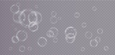 su kabarcıkları. vektör çizim
