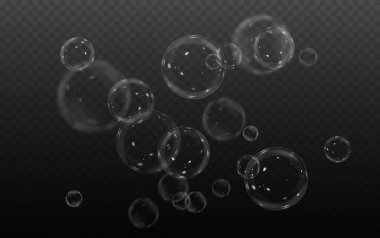 sabun köpüğü soyut arkaplan, vektör